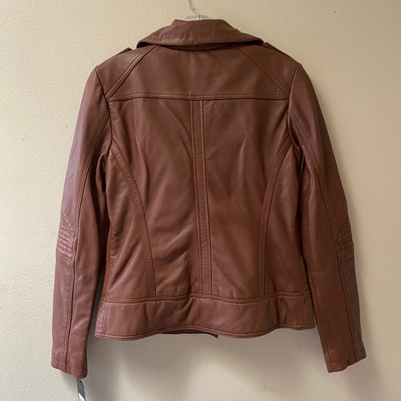 NWT Guess women leather Jacket, M - Picture 7 of 12